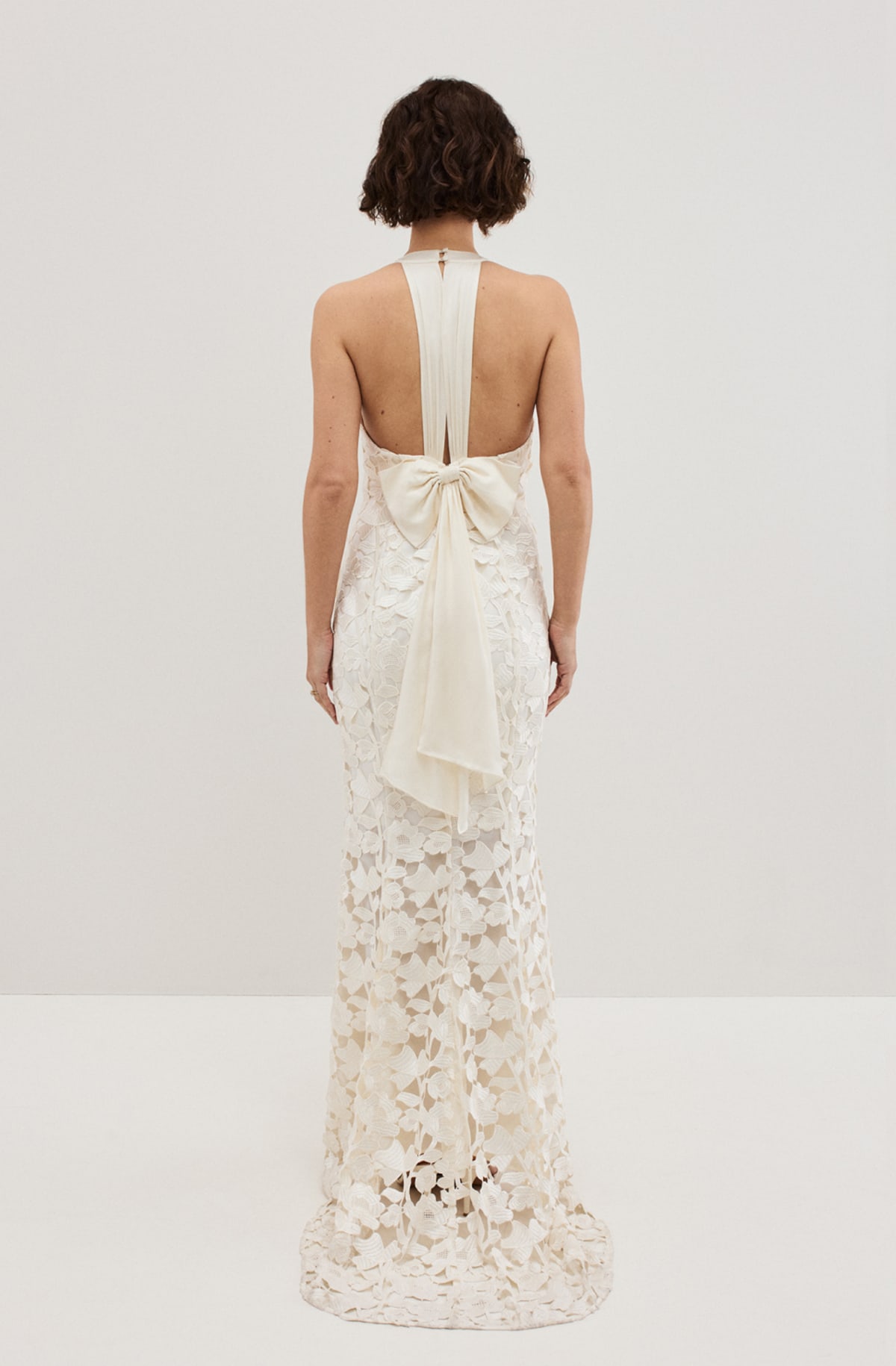 Woman wearing Phase Eight bridal style