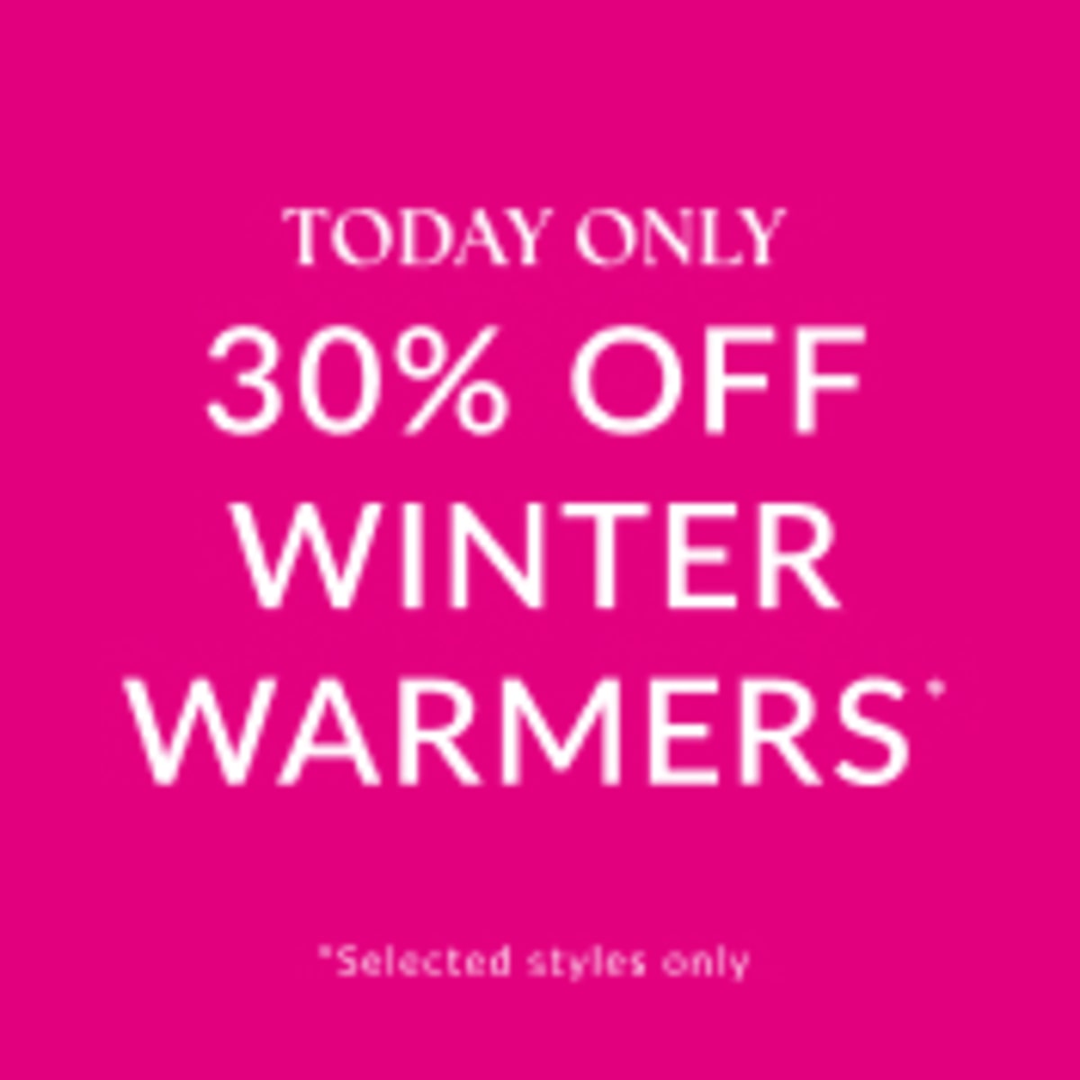 Winter Warmers